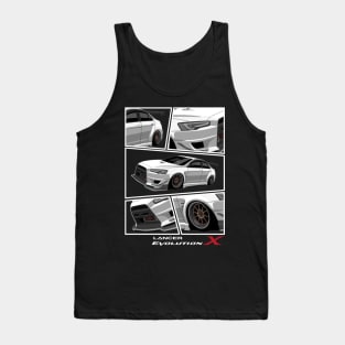 Mitsubishi Lancer EVO X, JDM Car Tank Top